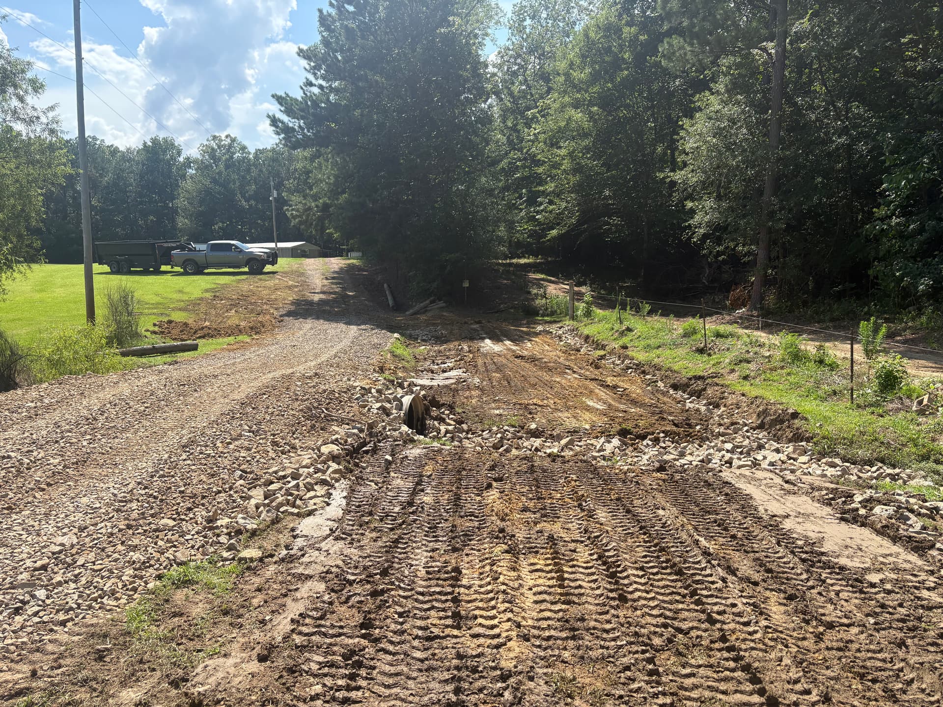 Driveways, Culverts, Land Clearing and Gravel Hauling Done Right image