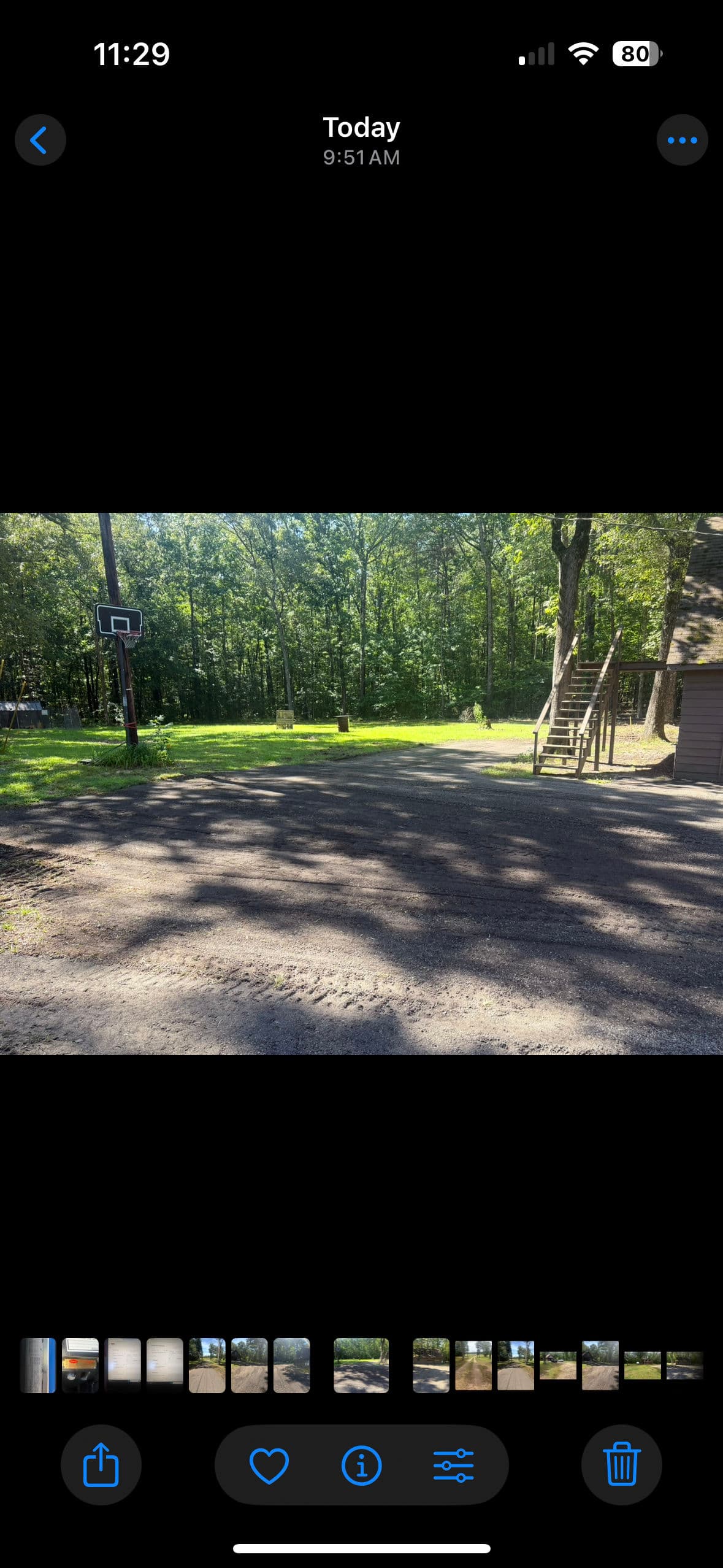 Gallery photos for Driveway Rebuilt with Asphalt Millings - Solid and Clean: Image #5
